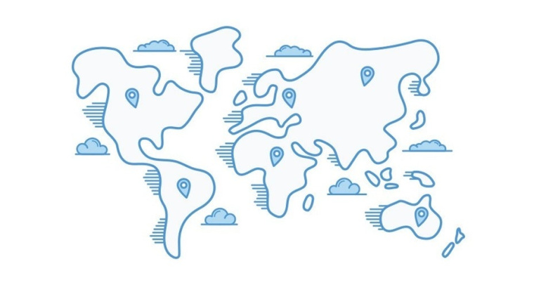 打造出色的企业形象设计-地图插图