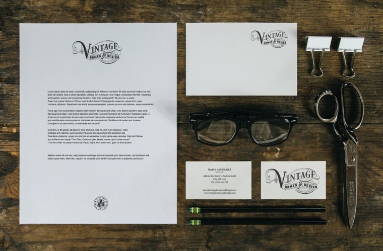 打造出色的企业形象设计-复古的企业形象设计