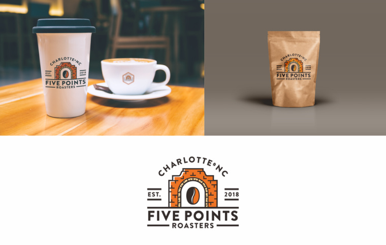 打造出色的企业形象设计-线条艺术咖啡企业形象设计